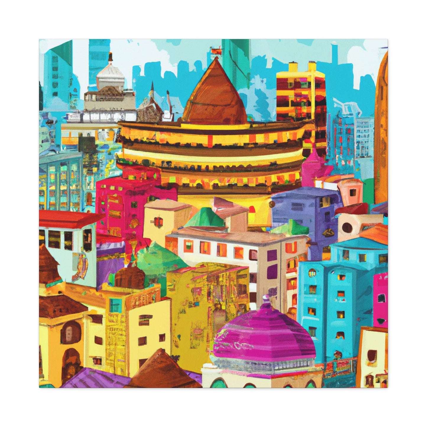Gopalakrishna - Destination India - Canvas