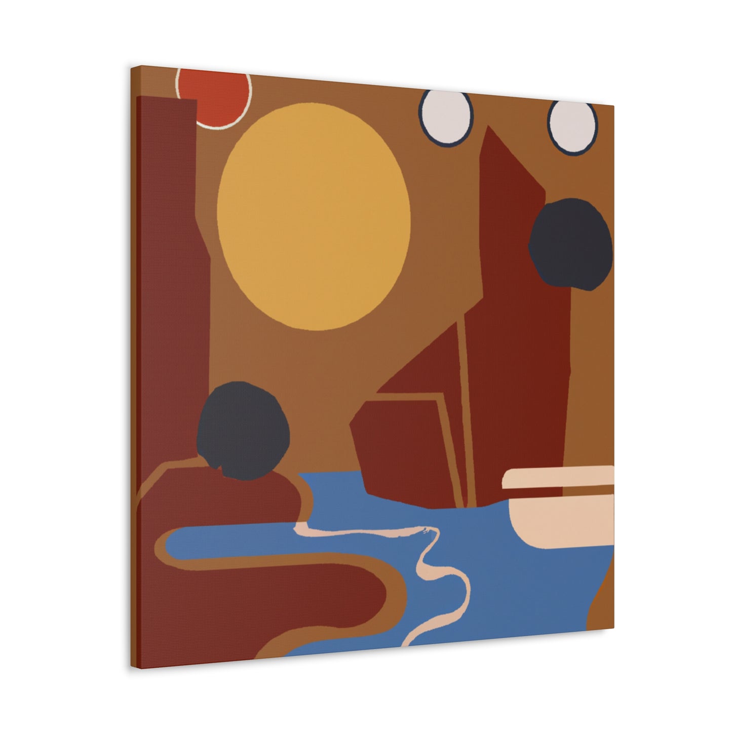 Private Time - Midcentury Canvas