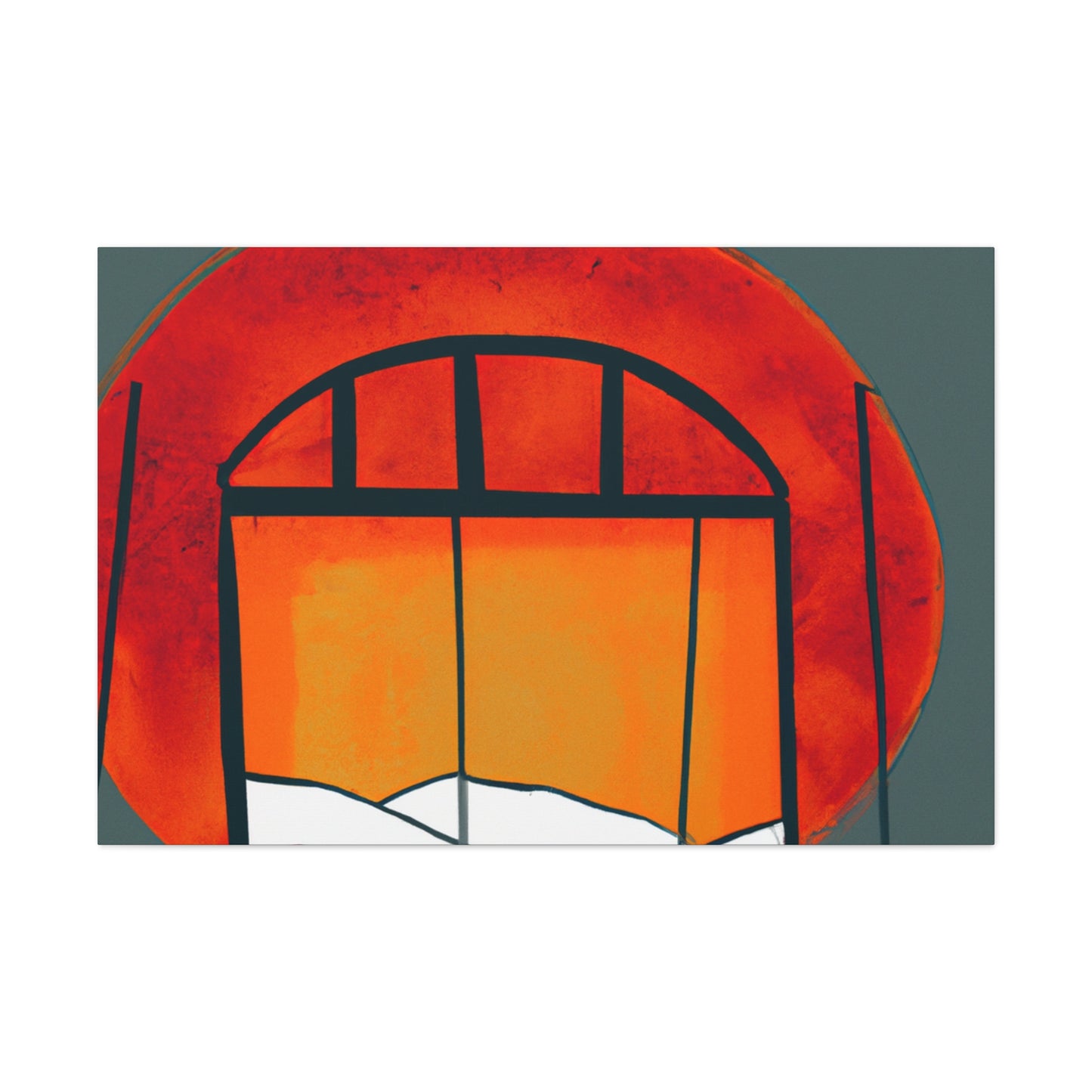 Window Seat- Midcentury Canvas