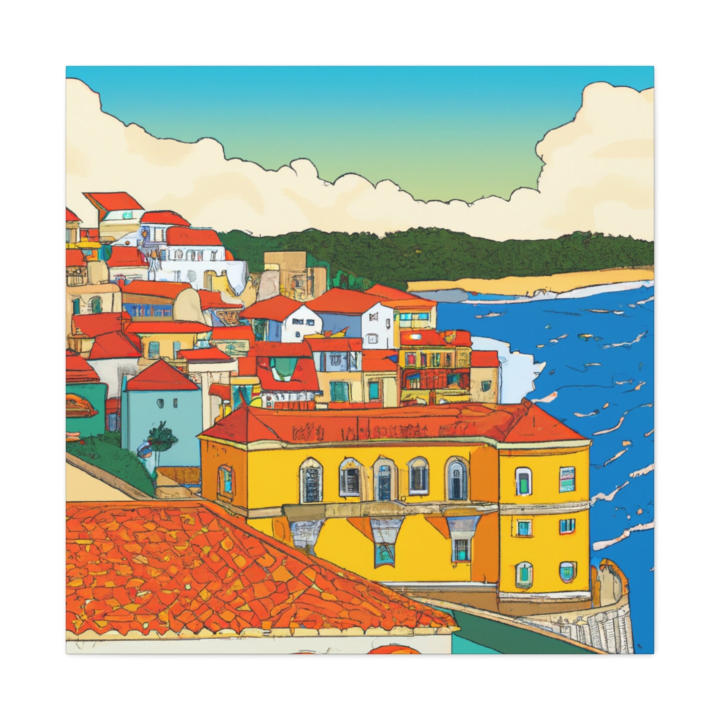 Vista de Sol - Destination Portugal - Canvas