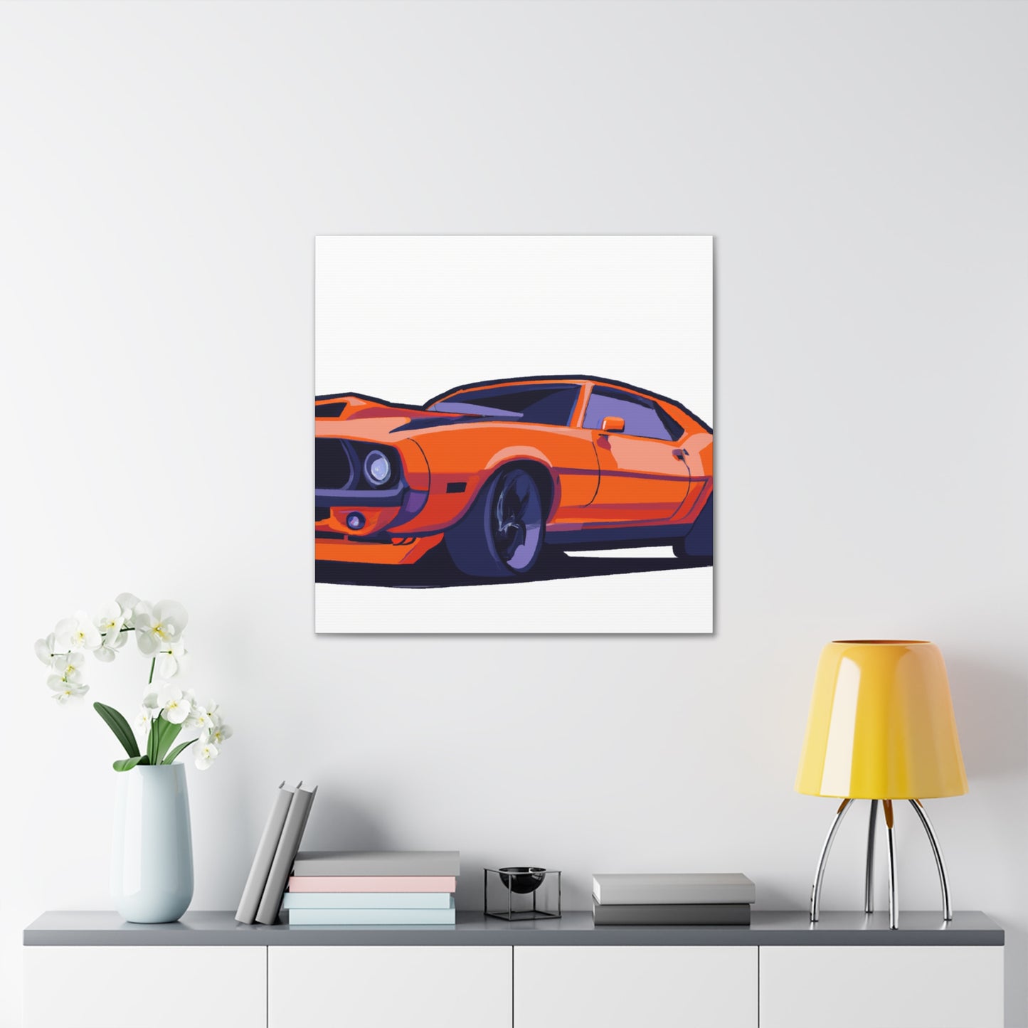 T-Bird Stallion - Automobile - Canvas