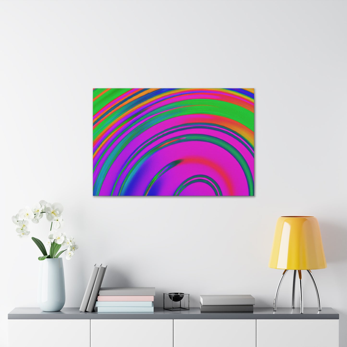 Aqualea- Abstract - Canvas