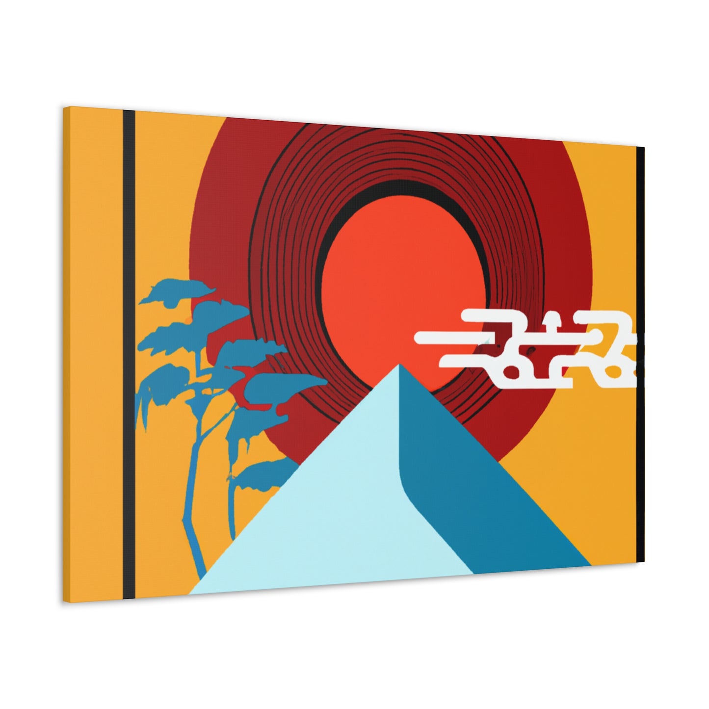Urban Oasis - Midcentury - Canvas