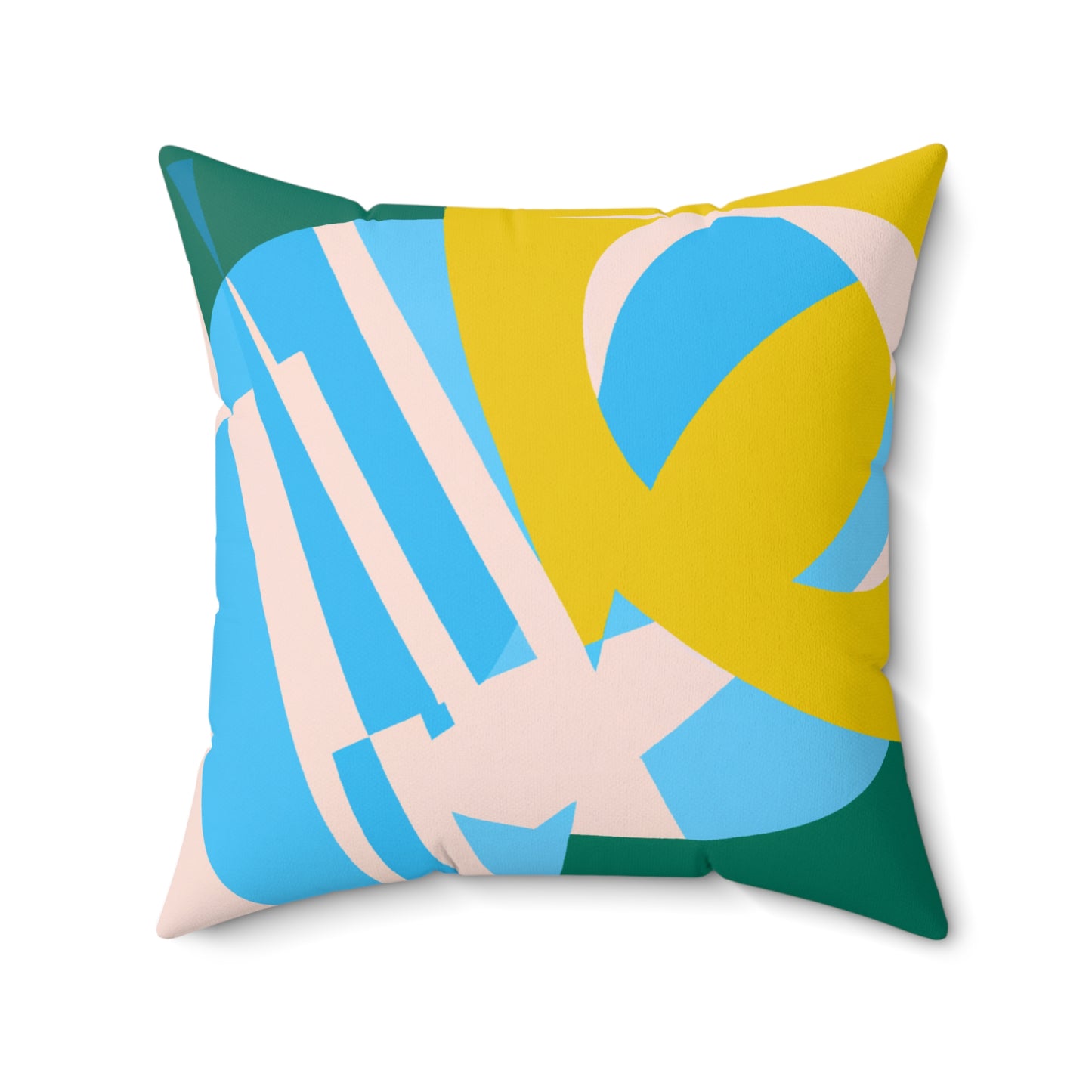 Spun Polyester Square Pillow