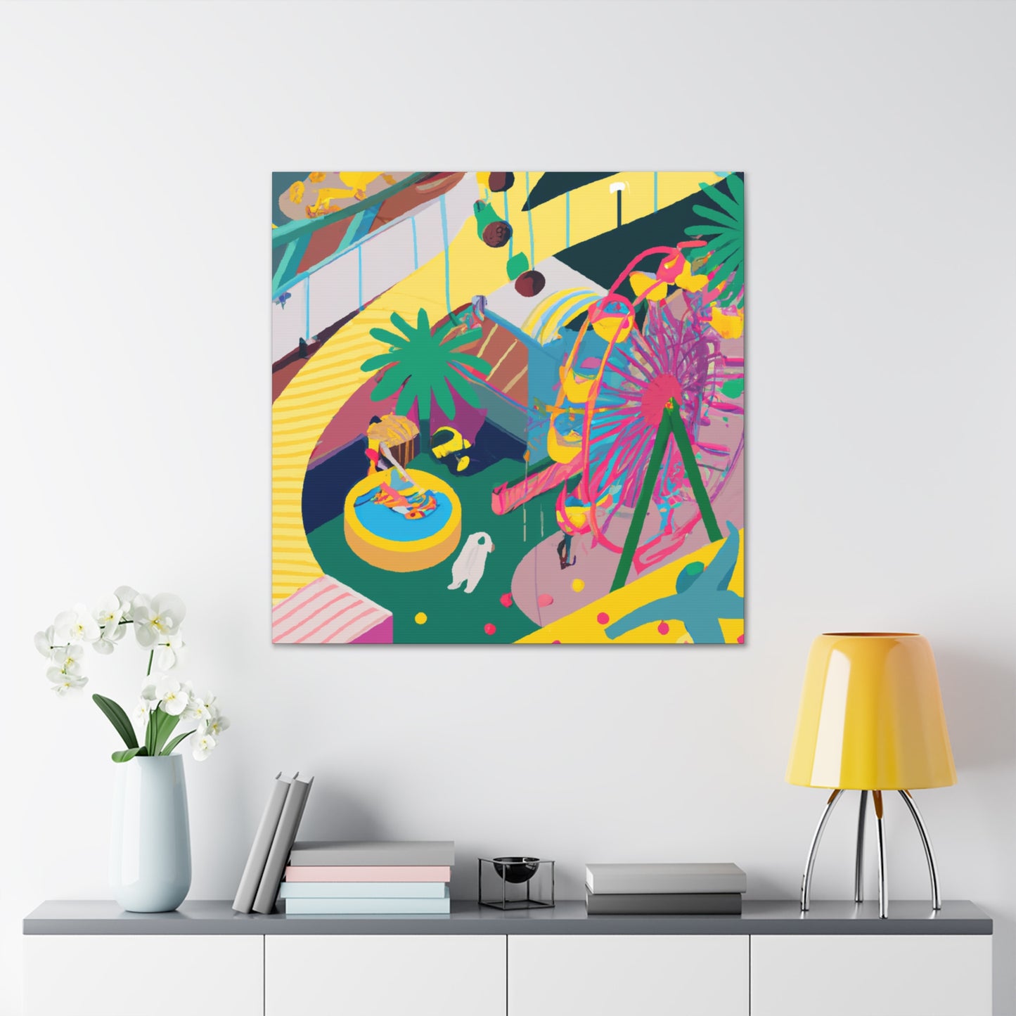 Funlandia - Amusement - Canvas