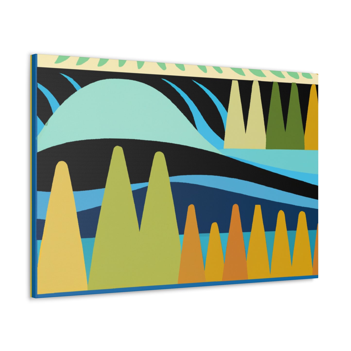 Forrest Play - Midcentury Canvas