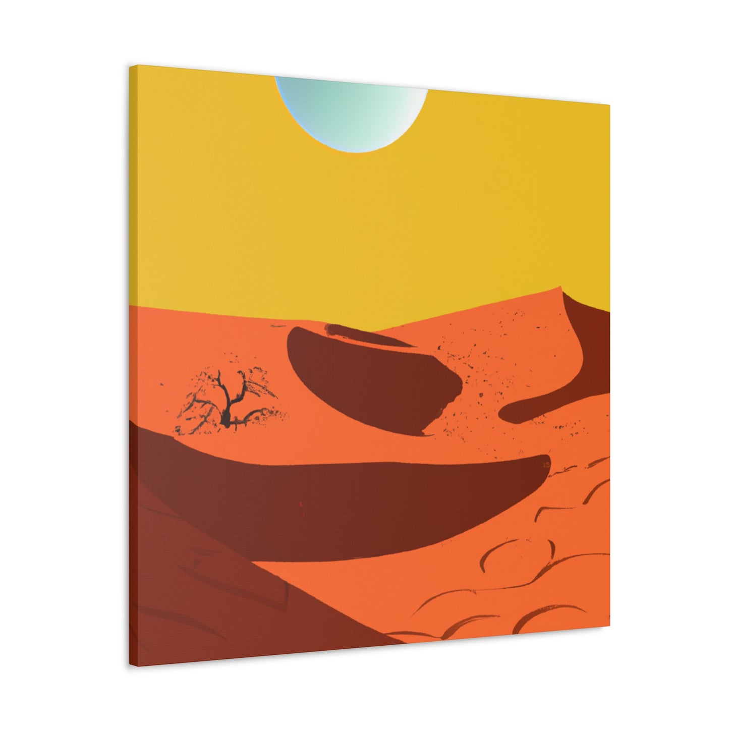 Retro Revival - Vintage Contempoary - Desert - Canvas