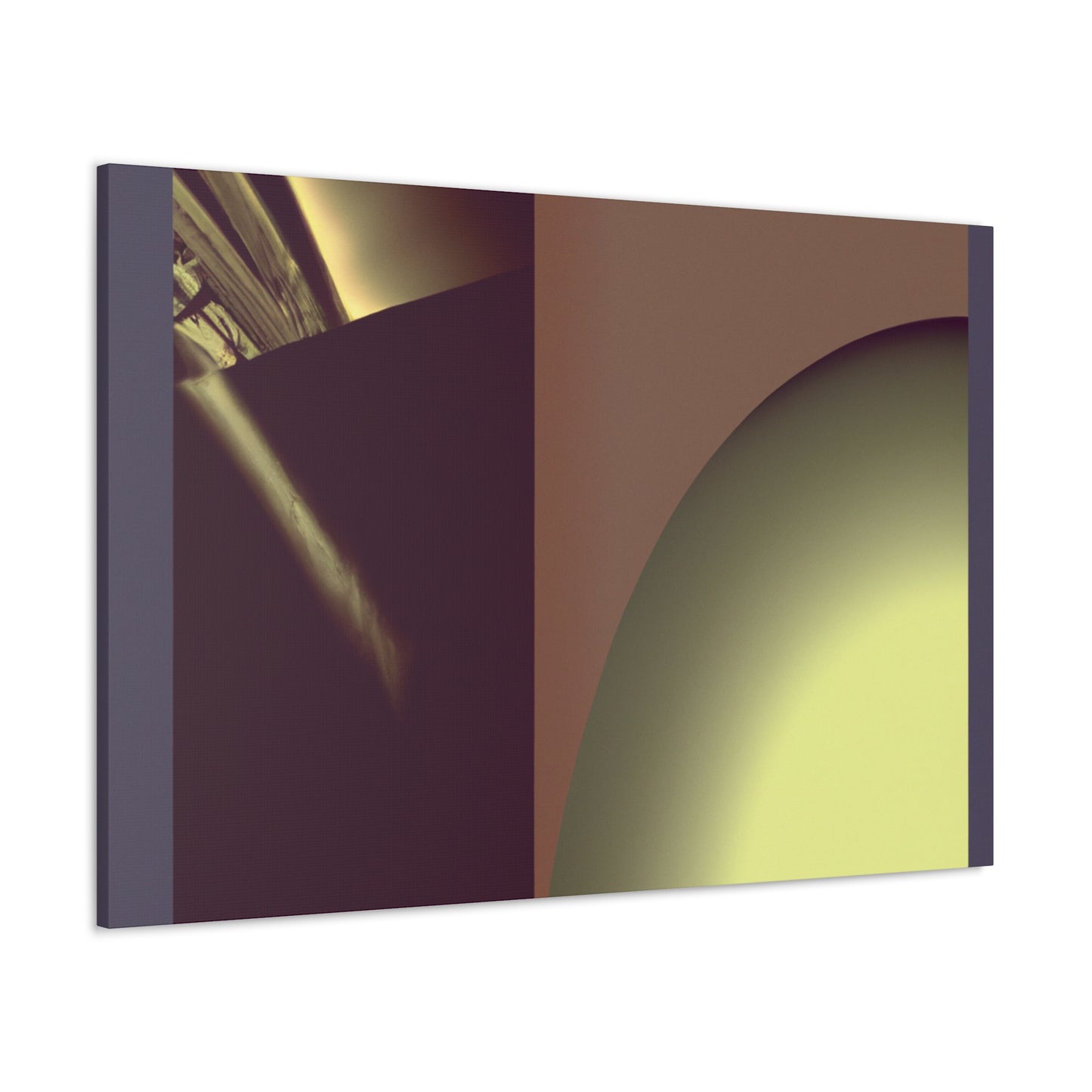 "Twilight Skyline" - Art Deco Canvas