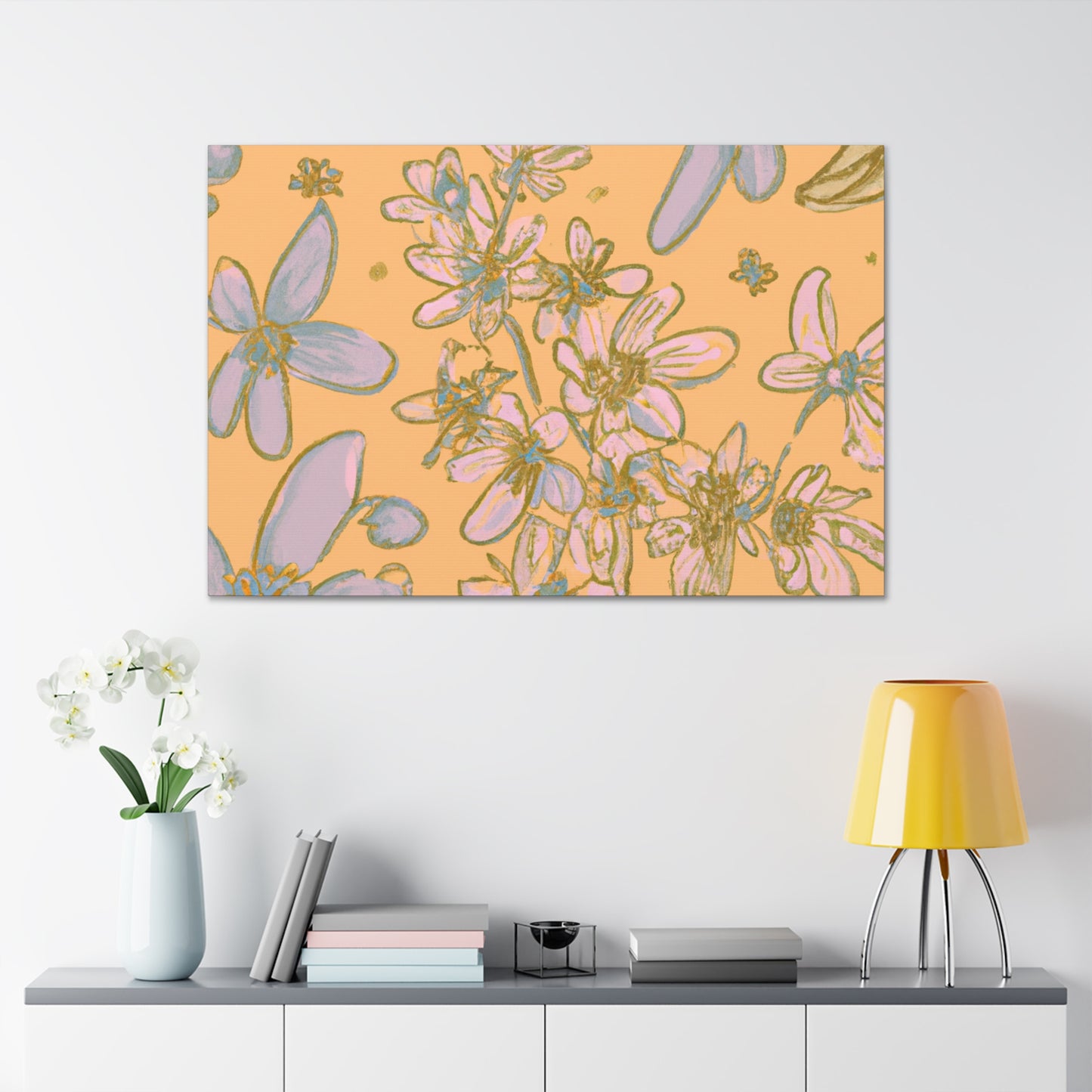 Astrum- Floral - Canvas