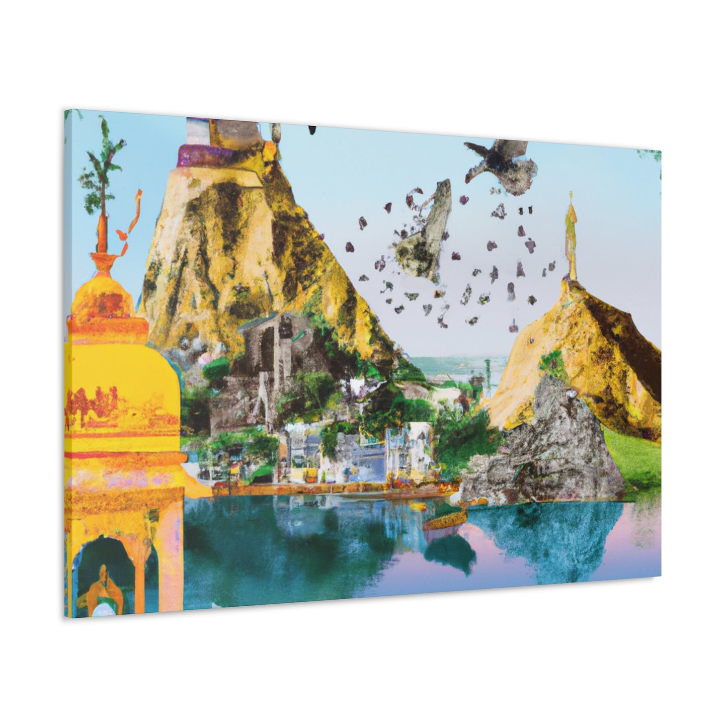 Vibrant Lights - Destination India - Canvas
