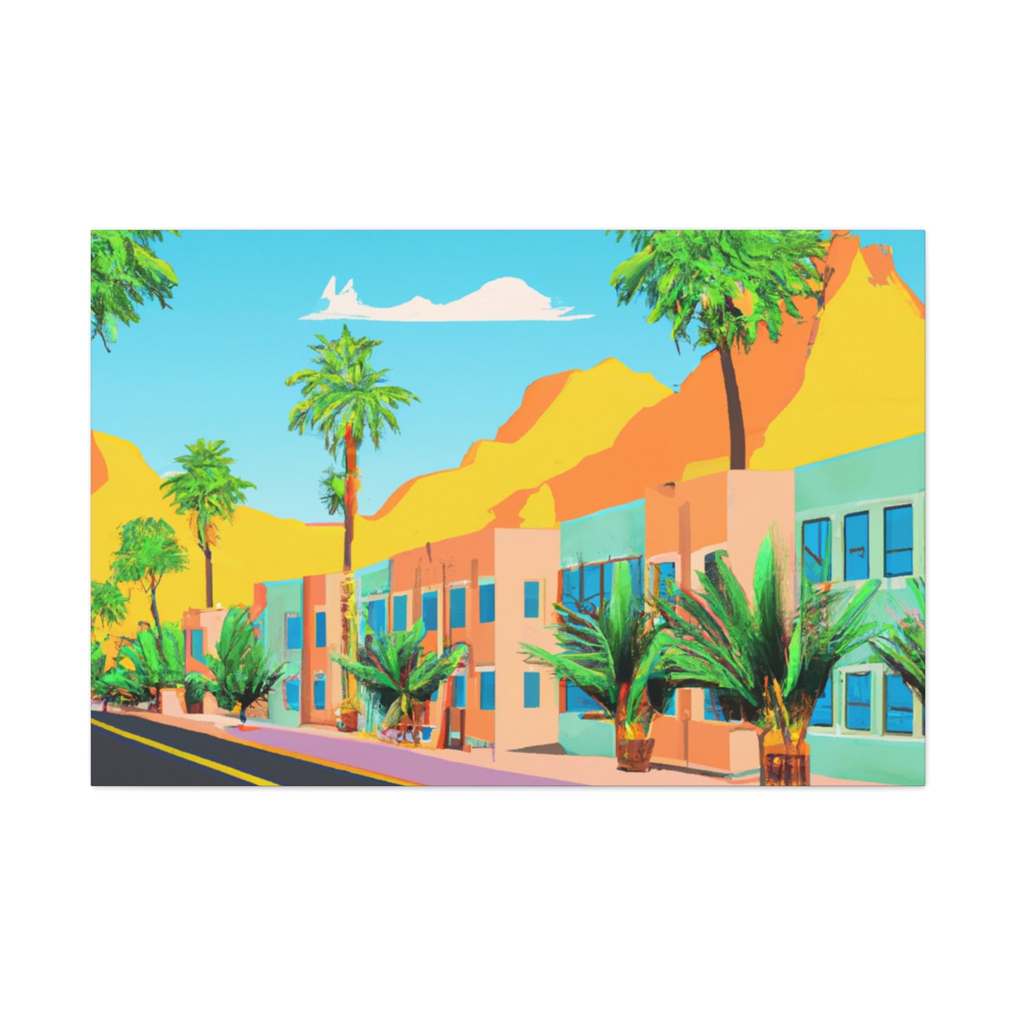 Sandstorm Architectural - Canvas
