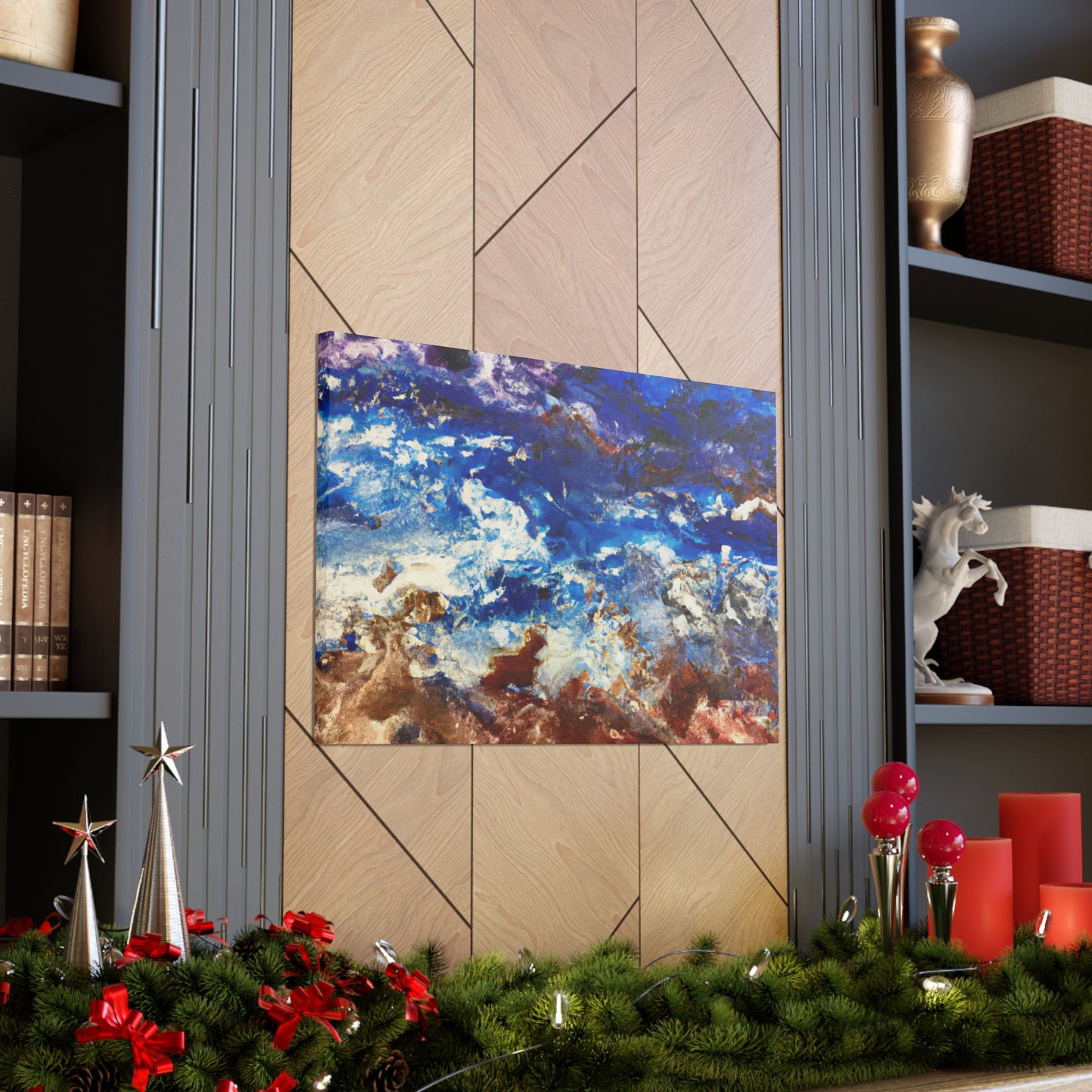 Johannes Vermeer - Abstract Canvas