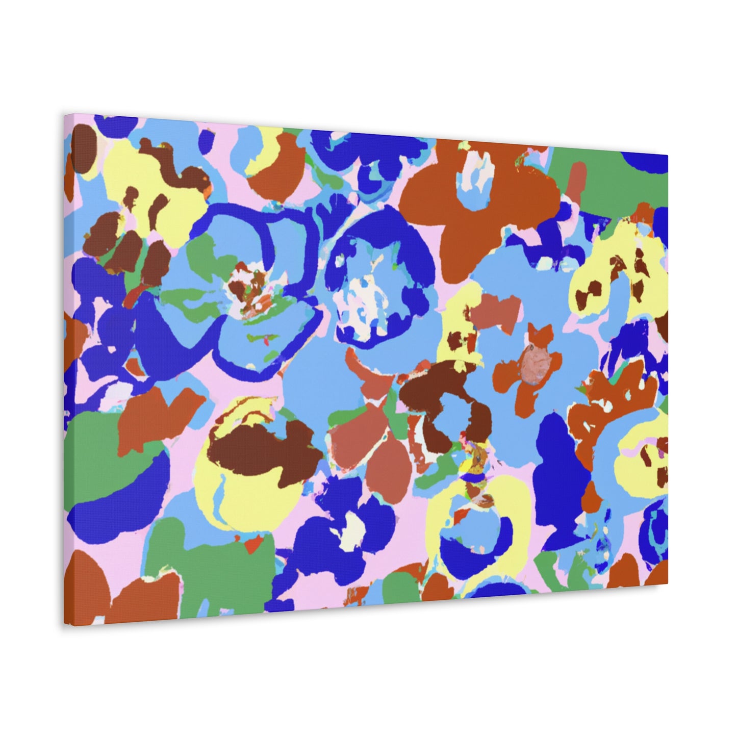 Serene Petals - Floral Canvas