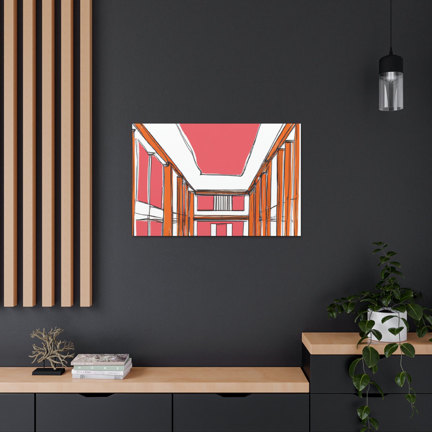 Claudine de Montport - Canvas - Architectural