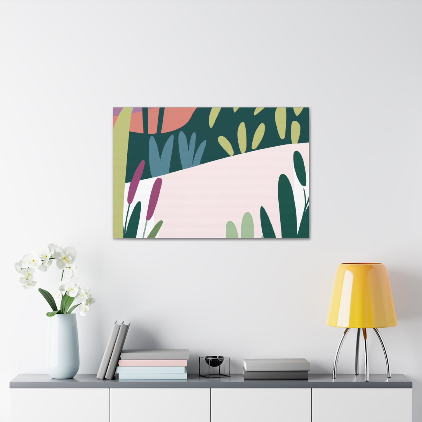 Butterfly Meadow-Landscape - Canvas