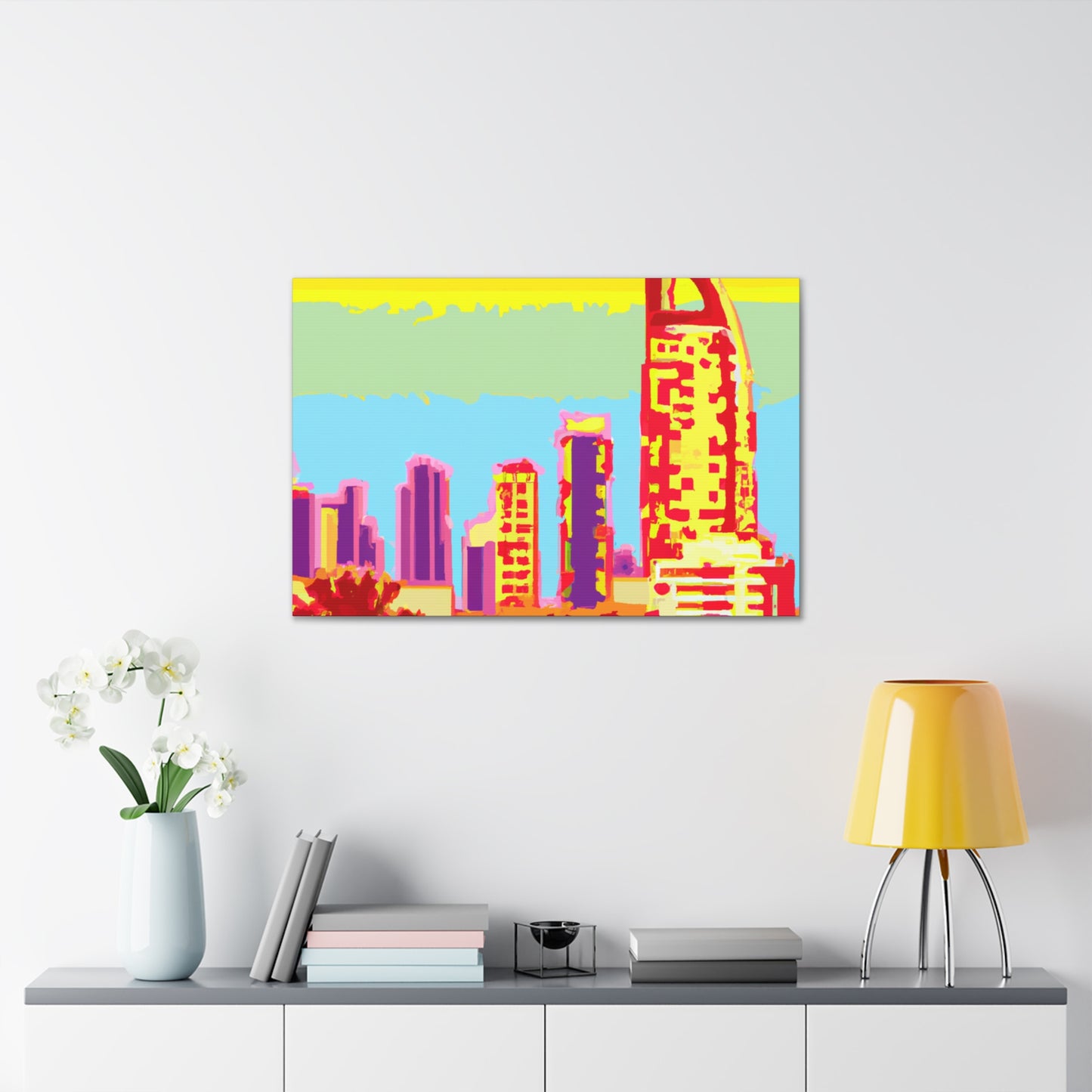 Alshahira - Middle East - Canvas