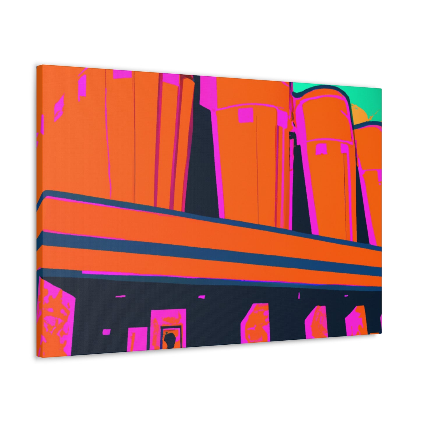 Fantasia's Orange Fifties! - Canvas - Pop Art