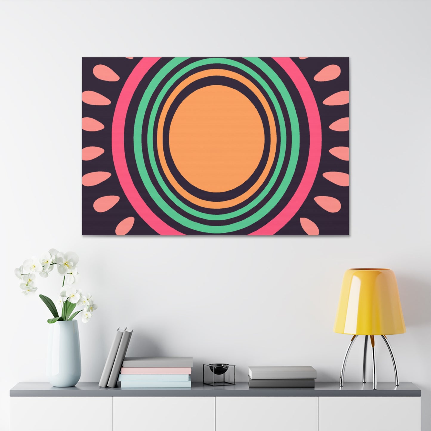 Sunny Springbok - Midcentury Canvas