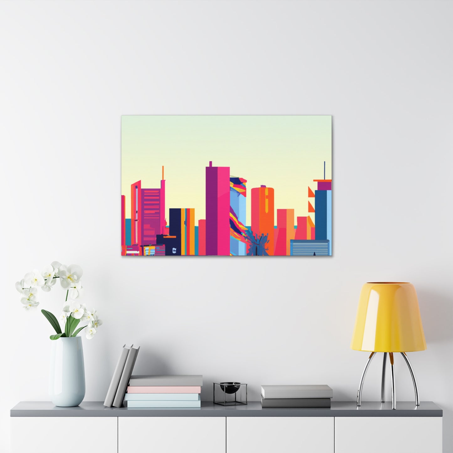 Machu Market - South America - Canvas
