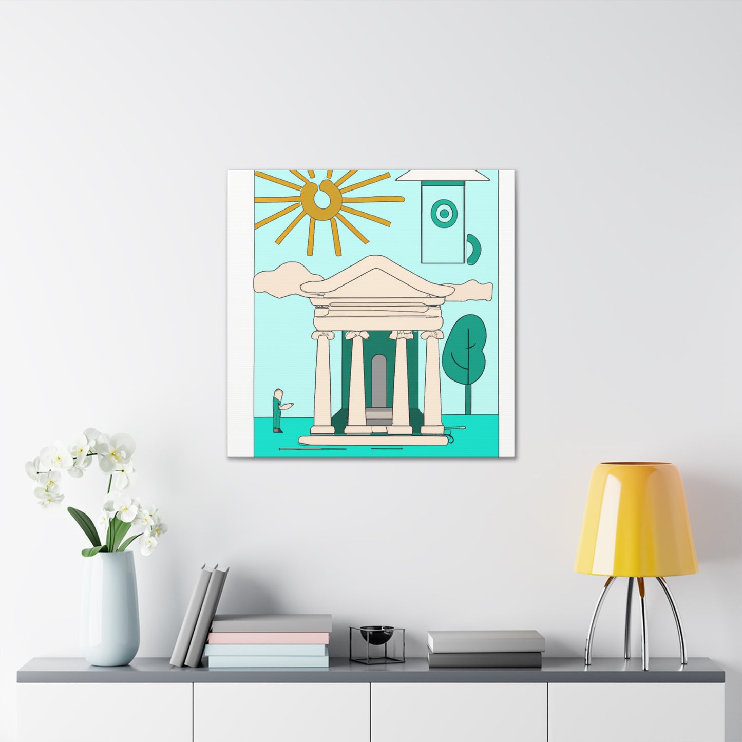 Silence Sphere - Minimalism - Canvas
