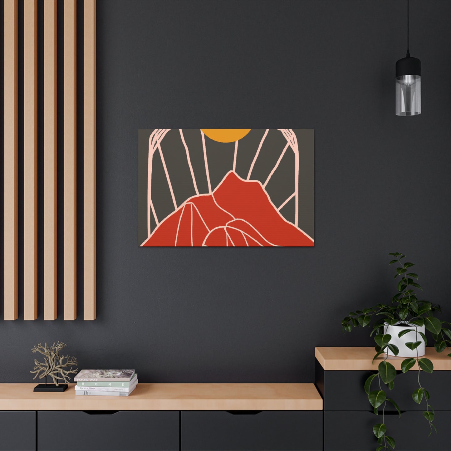 Tumblefur - Midcentury Canvas