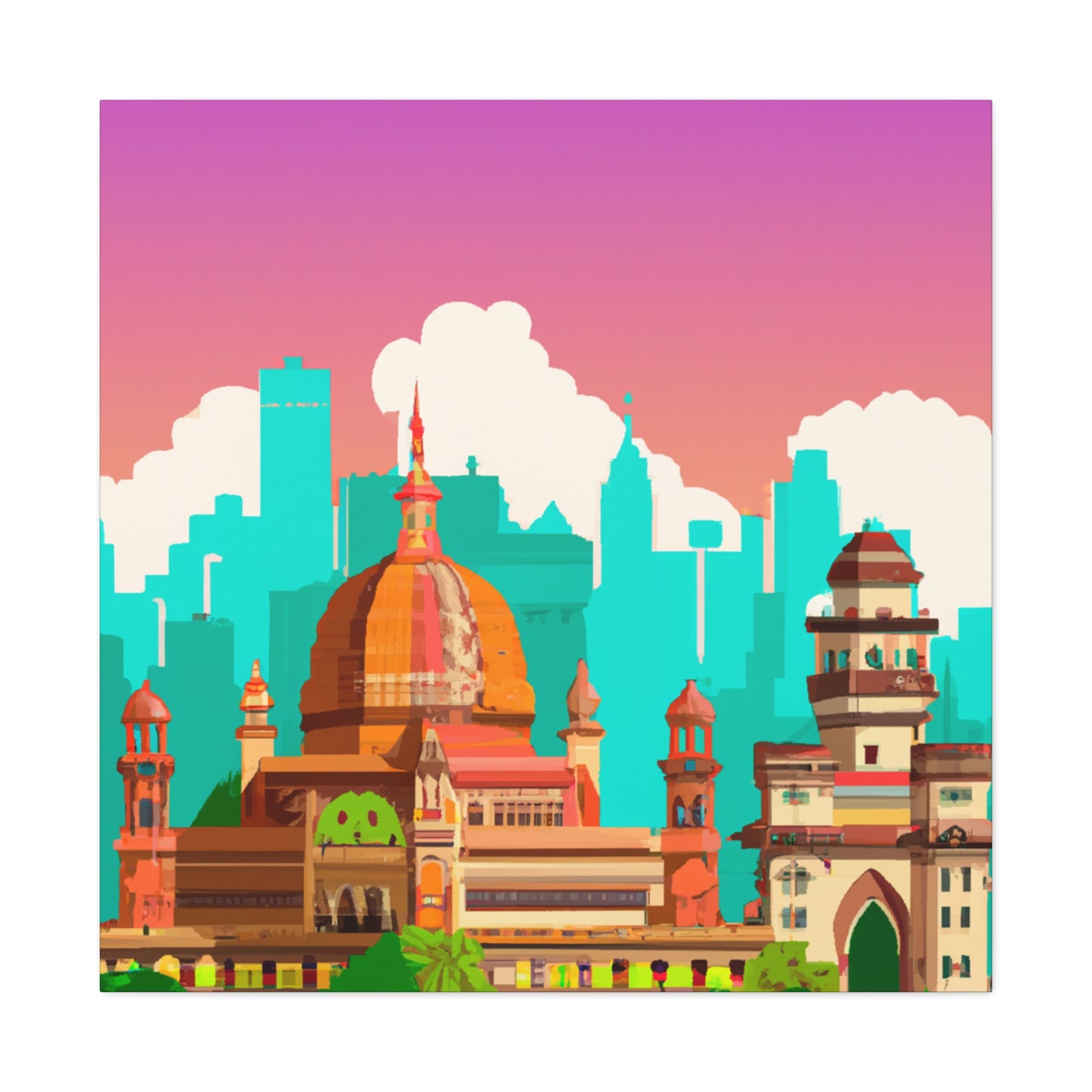 Azure Journeys - Destination India - Canvas