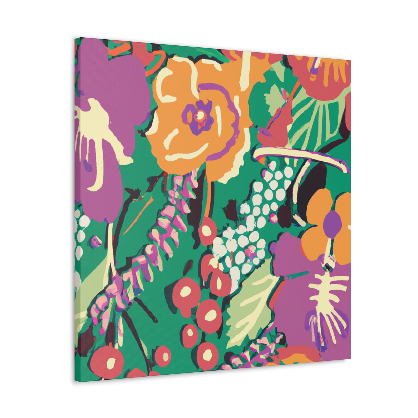 Blooming Breeze - Floral - Canvas
