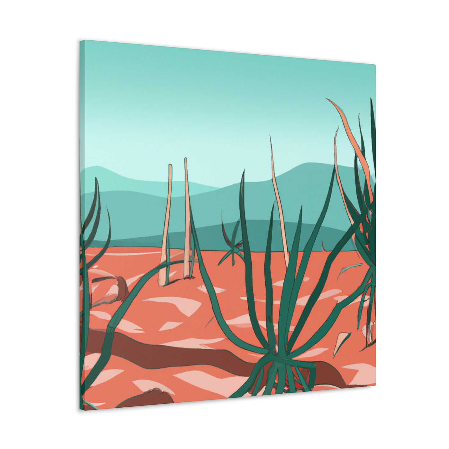 Desert Mirage - Landscape - Canvas