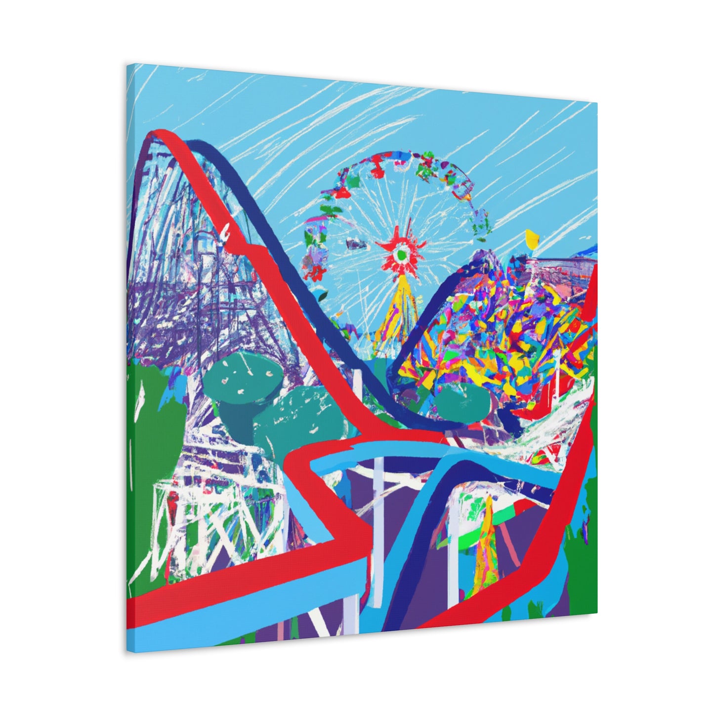 Wonder-Land Amusement - Canvas