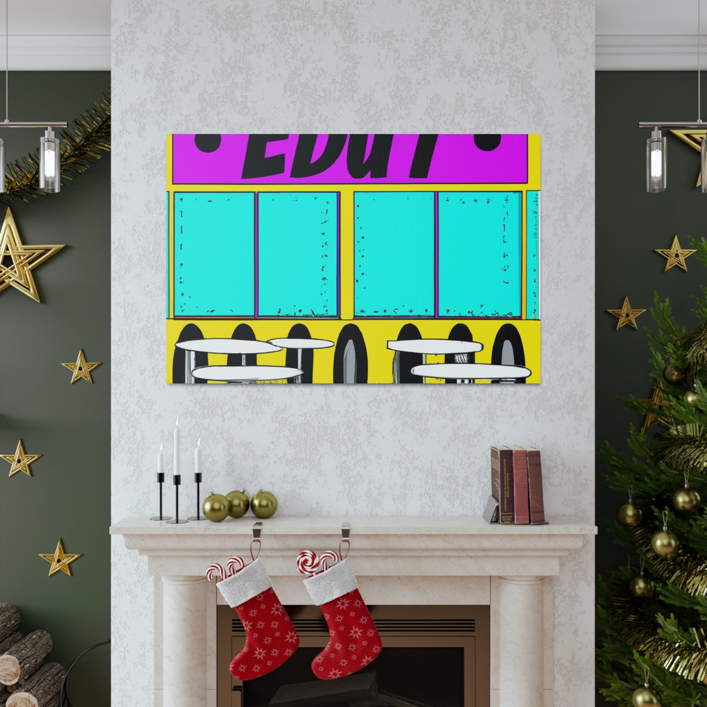 "Sock-Hop Crazies" - Canvas - Pop Art
