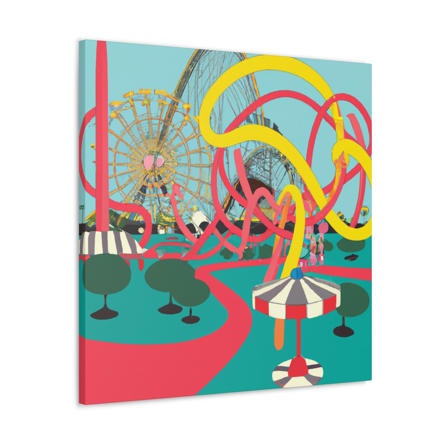 Carnival Valley- Amusement - Canvas