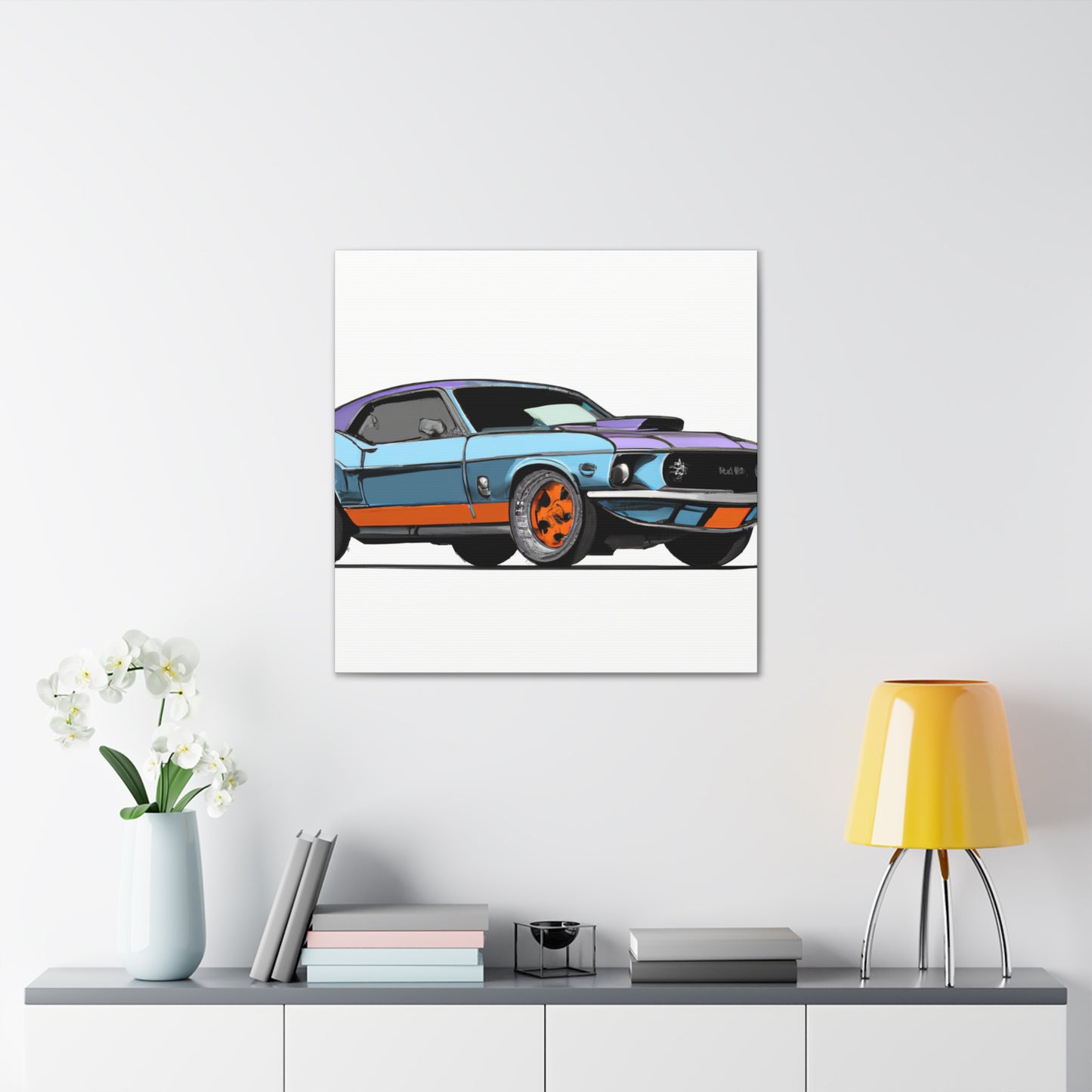 Livin' Wild - Automobile - Canvas