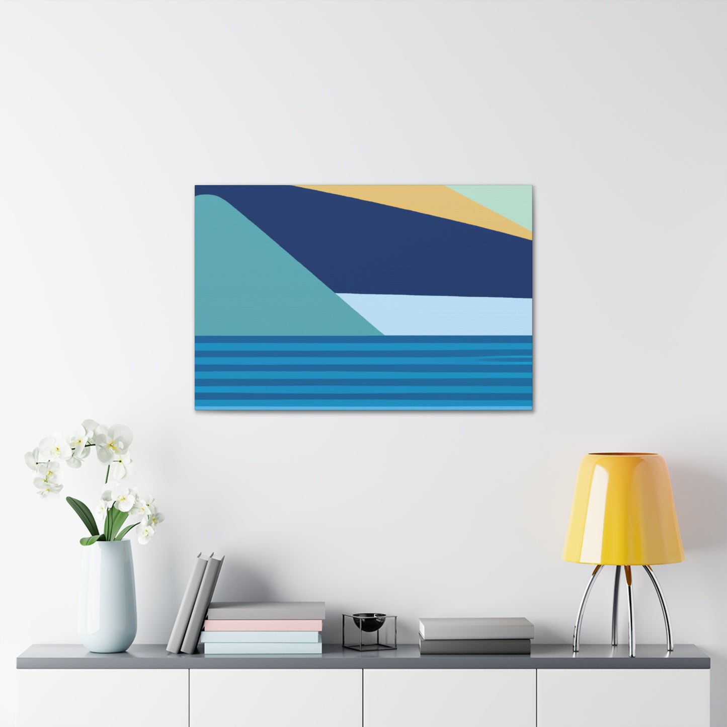 Sleek Design - Midcentury Canvas
