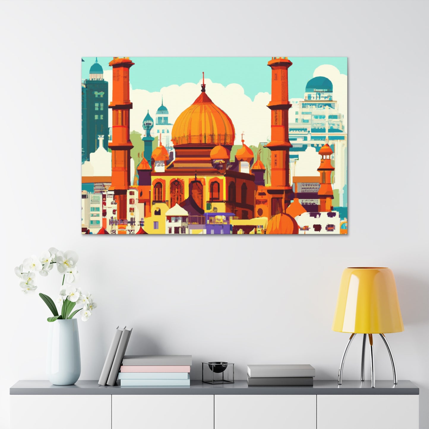 Saagar-Destination India - Canvas