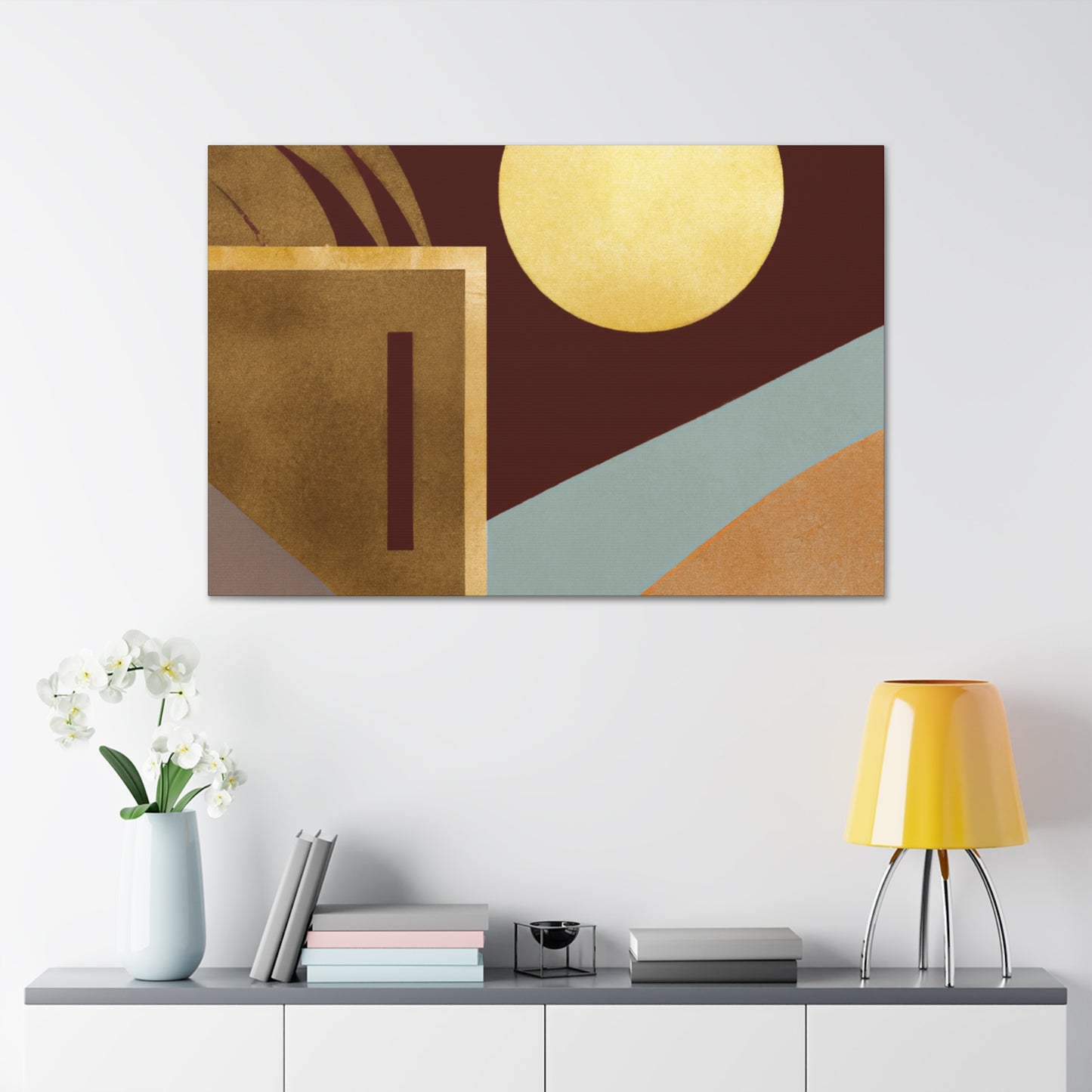 Sunny Groove - Midcentury - Canvas