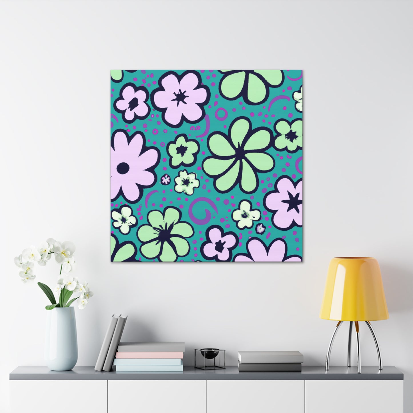 Blossomful- Floral - Canvas