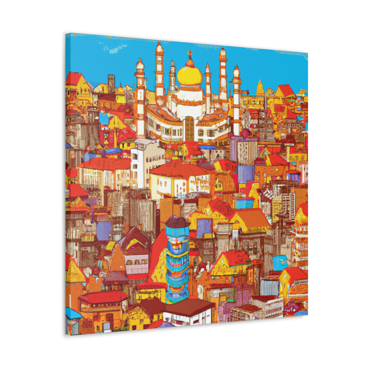 Sunrise by the Taj - Destination India - Canvas