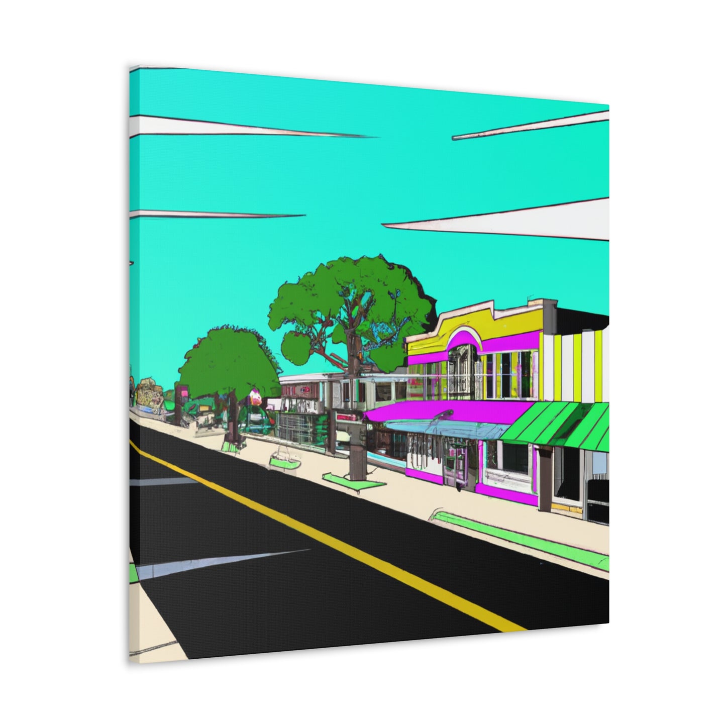 "Bop-A-Rama" - Pop Canvas