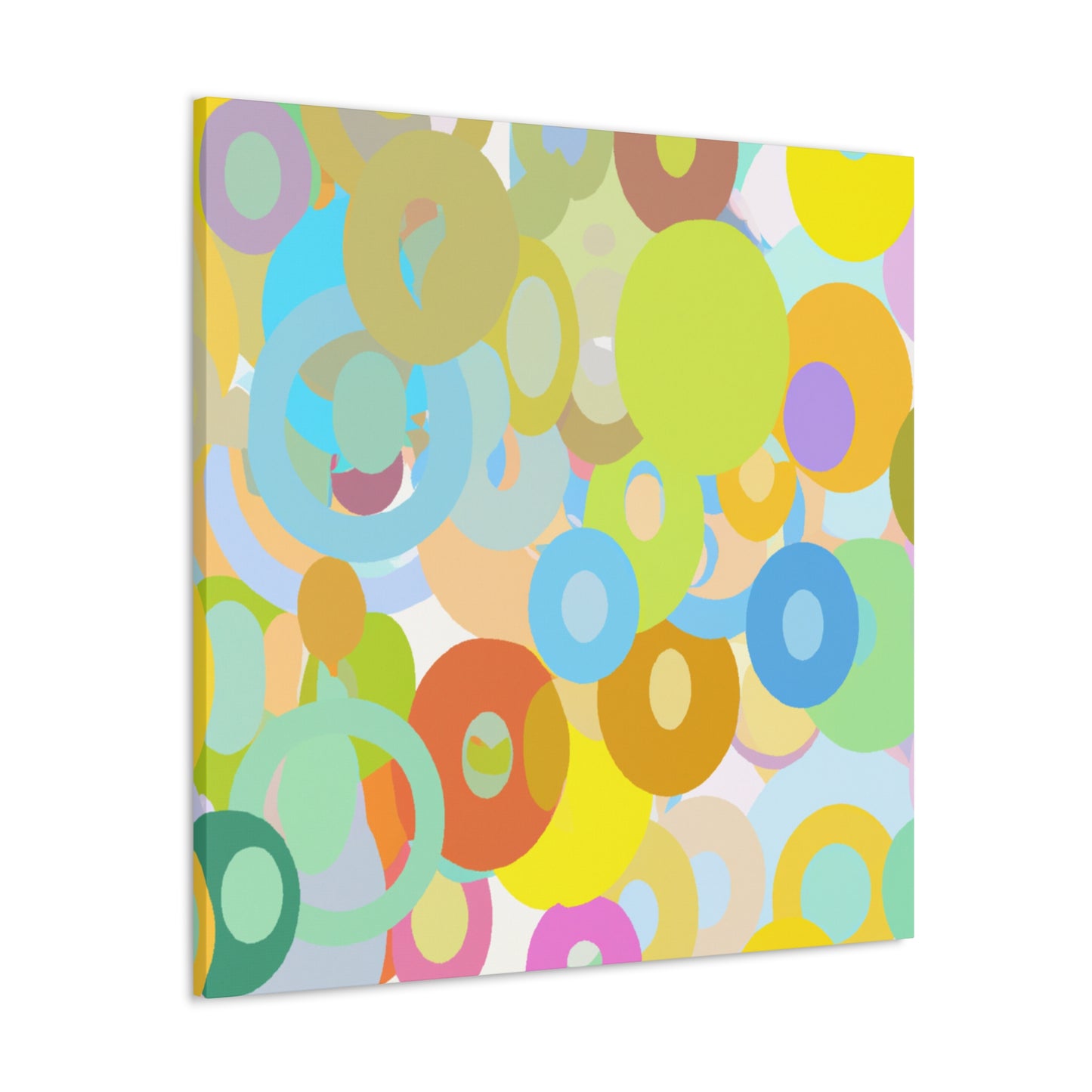 Aqua Spectrum - Abstract - Canvas