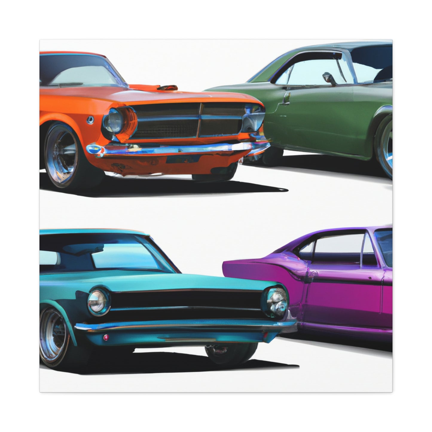 Cherry Bomb - Automobile - Canvas