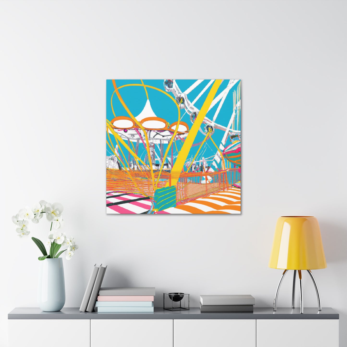 Wonderlandia - Amusement - Canvas