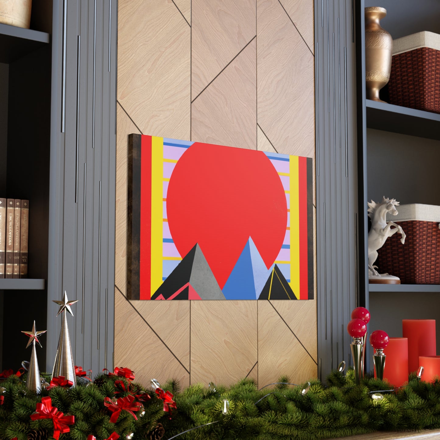 Redsun - Midcentury Canvas
