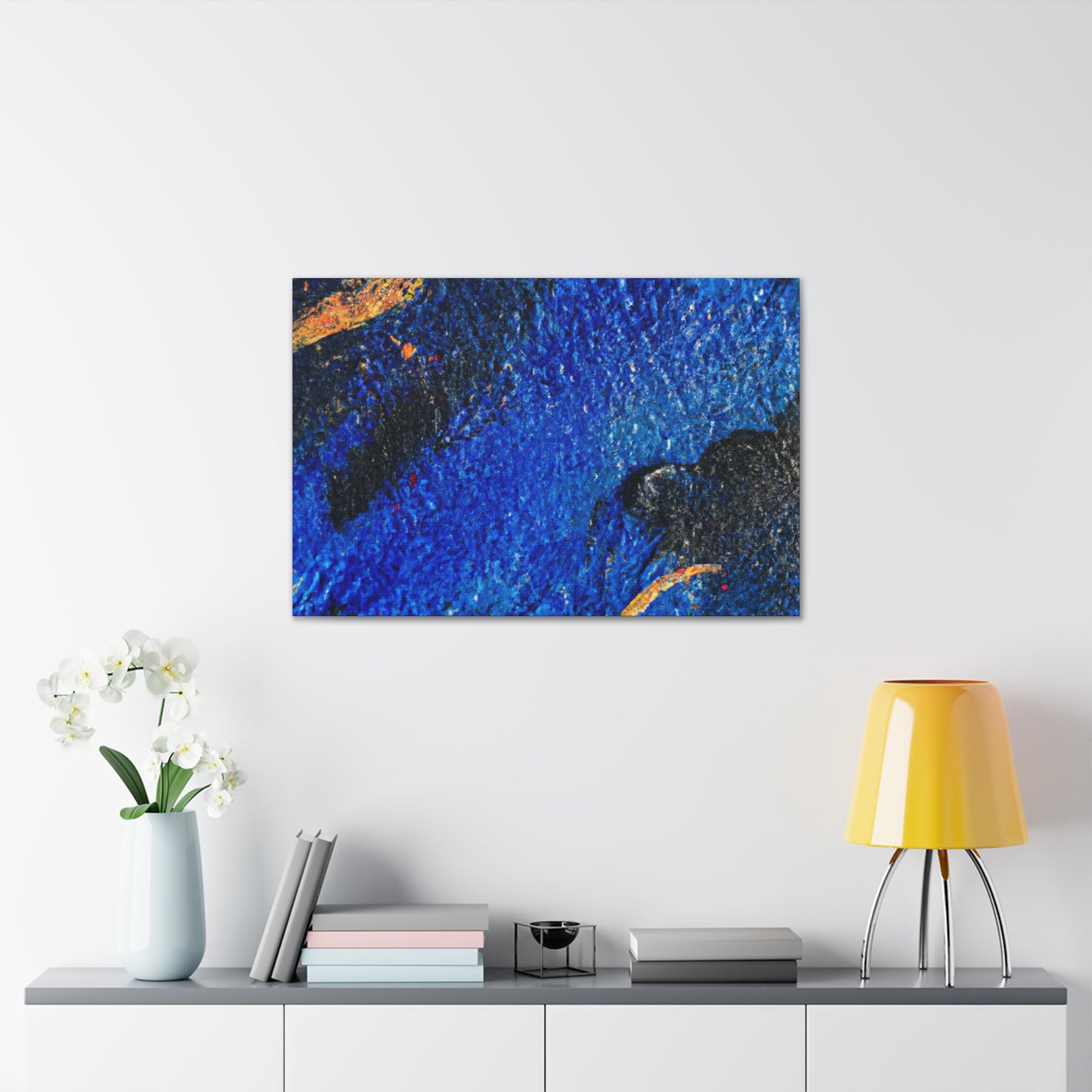 Deep Water - Abstract Canvas