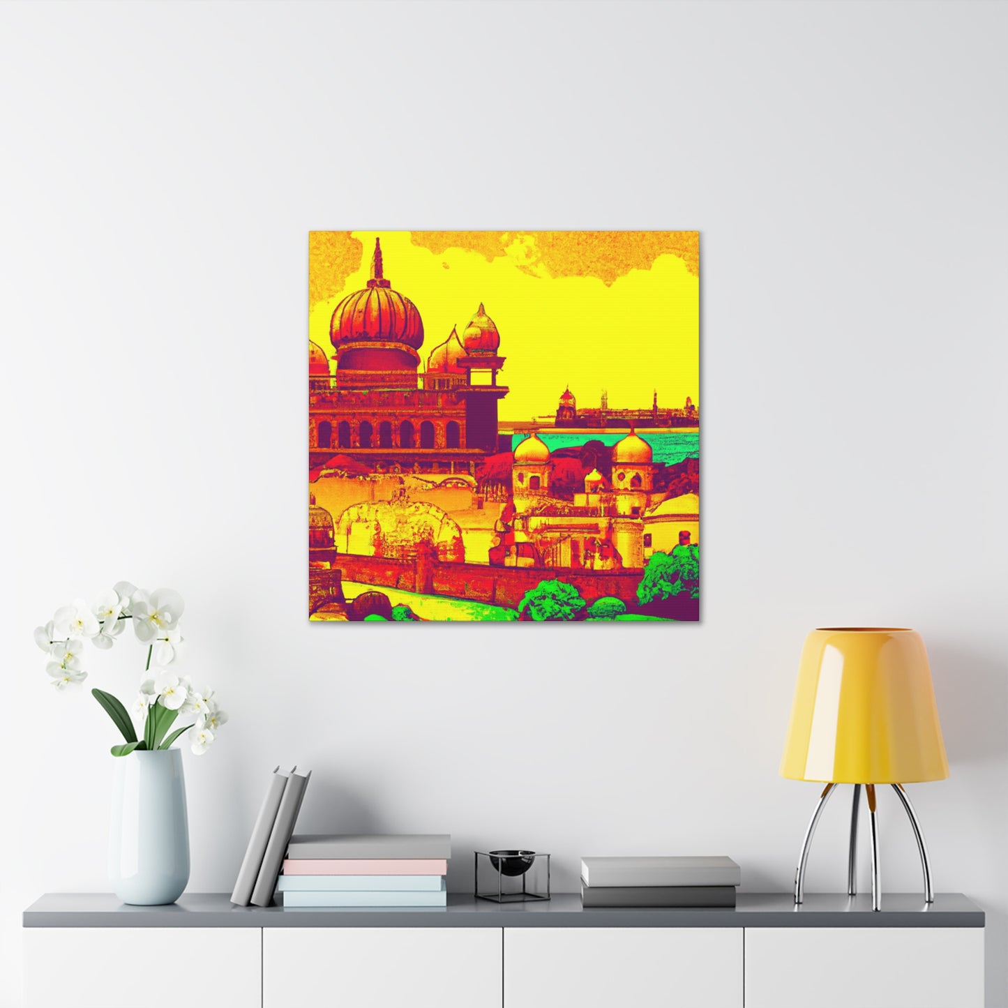 TajMahal- Destination India - Canvas