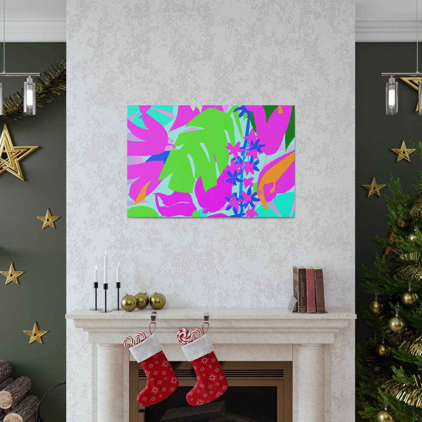 Flower Fling: Floral Canvas