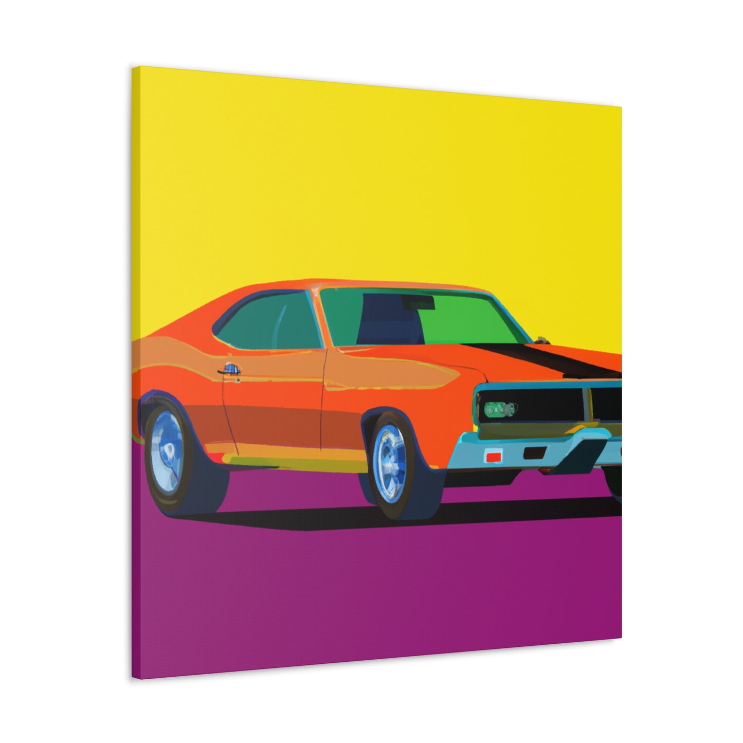 Classic Thunderbolt - Automobile - Canvas