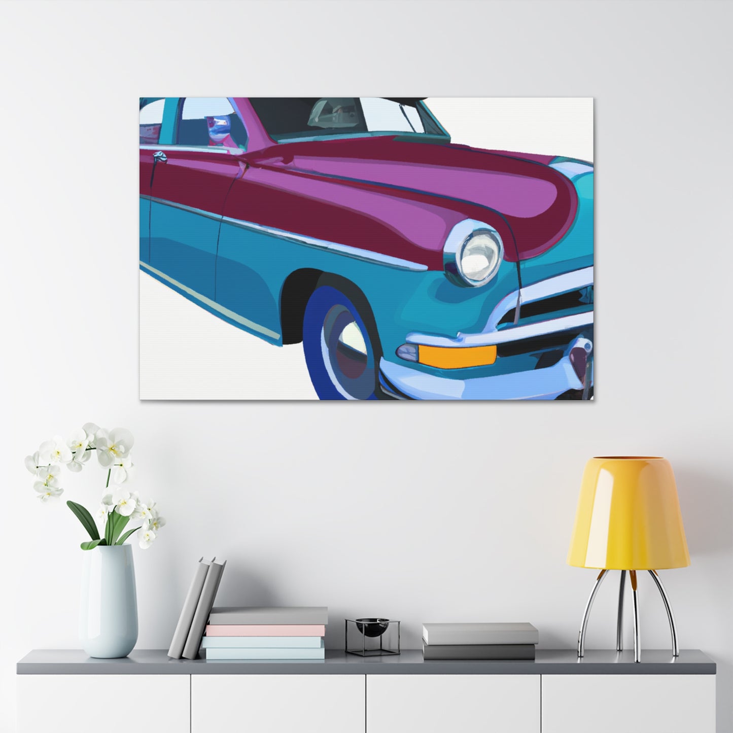 Hudson Hornet - Automobile - Canvas