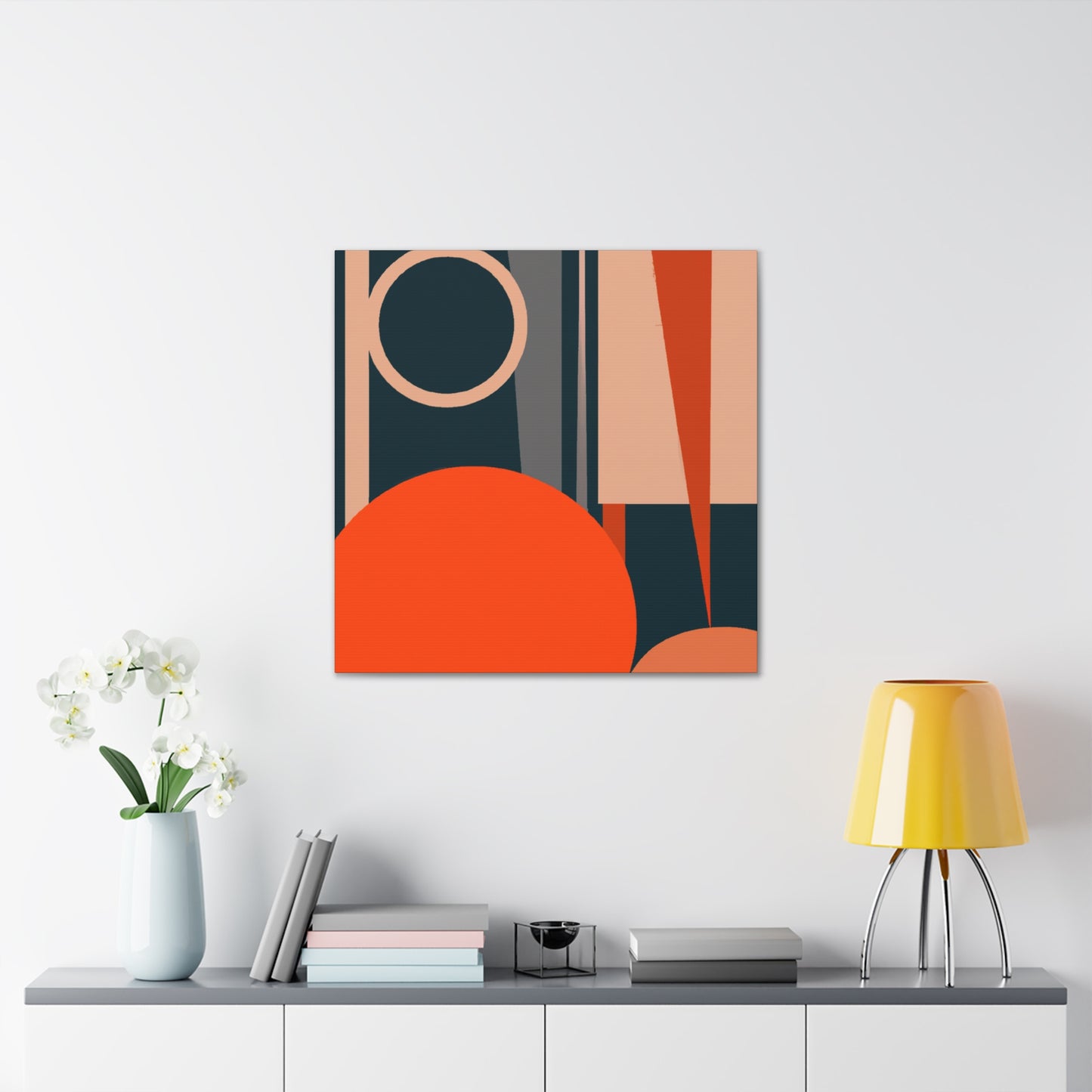 Retro Radiance- Midcentury - Canvas
