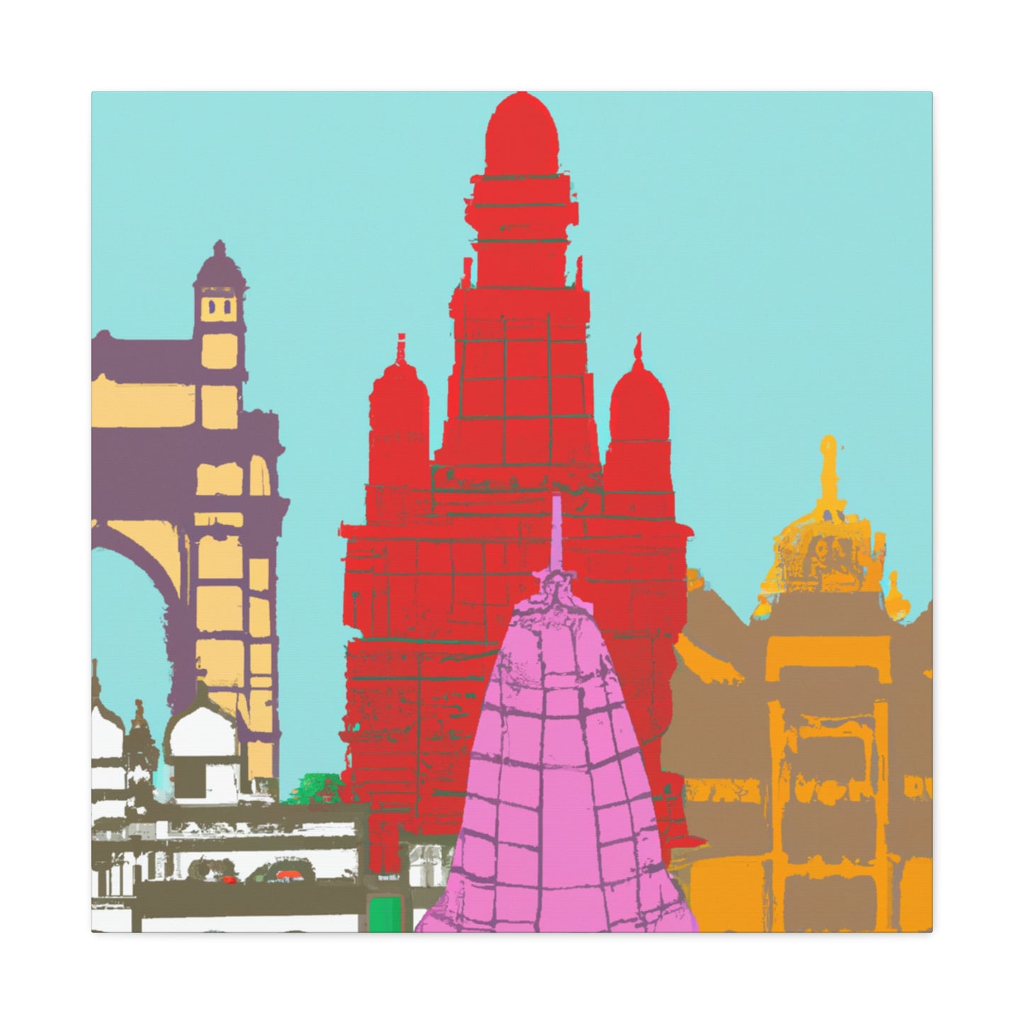 Mysore Magic - Destination India - Canvas