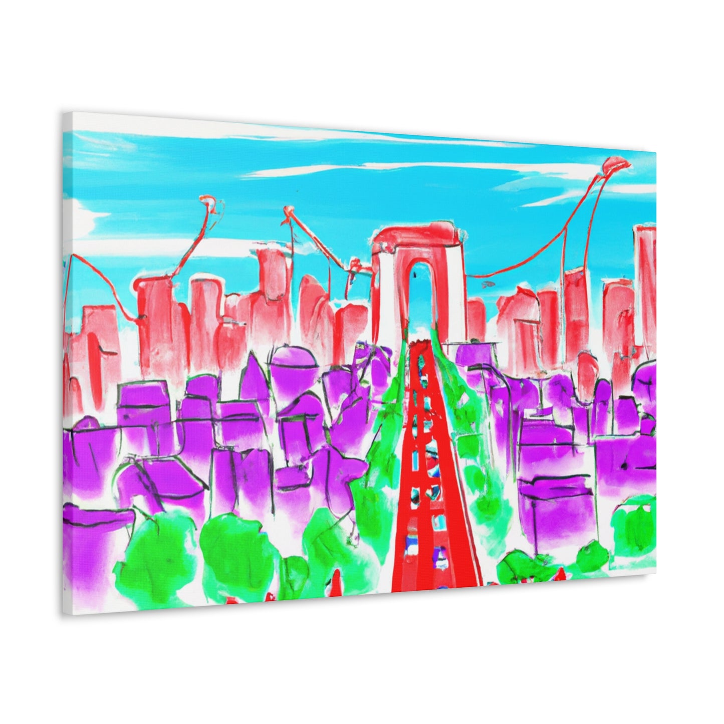 Ganges Valley - Destination India - Canvas